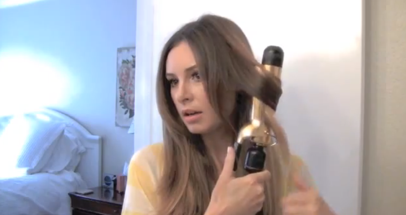 Hårtutorial, Kim Kardashian